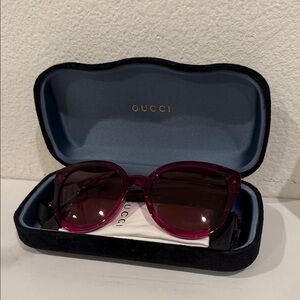 Gucci 54mm Round Sunglasses